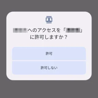 Pixel→Android 13→ダイアログ→権限