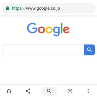 Androidアプリ→Chrome