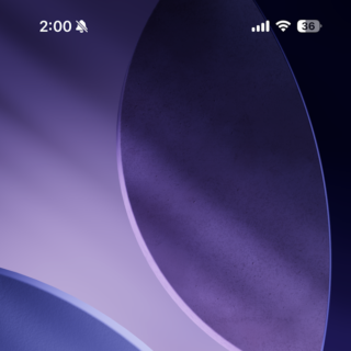 iPhone→ステータスバー