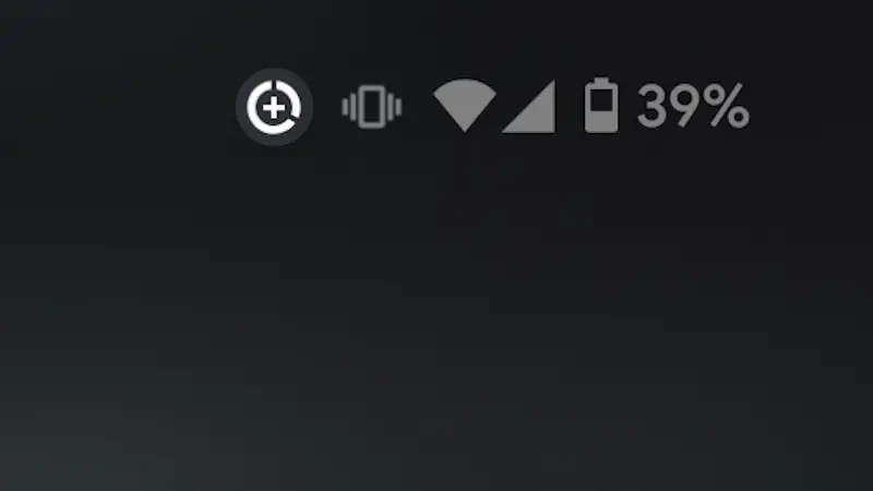 Androidスマホのステータスバーに表示される「〇」「＋」のアイコンとは？【データセーバー】
