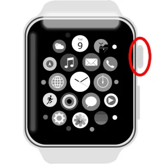 Apple Watch→Digital Crown