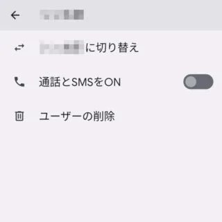 Pixel→Android 13→設定→システム→複数ユーザー→ユーザー