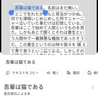 Androidアプリ→Googleレンズ→文字認識