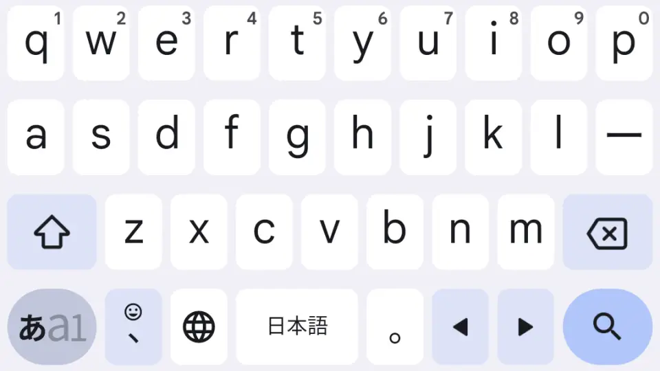 Androidスマホで日本語の入力を「ローマ字入力」にする方法