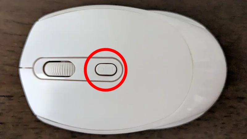 マウス→DPIボタン