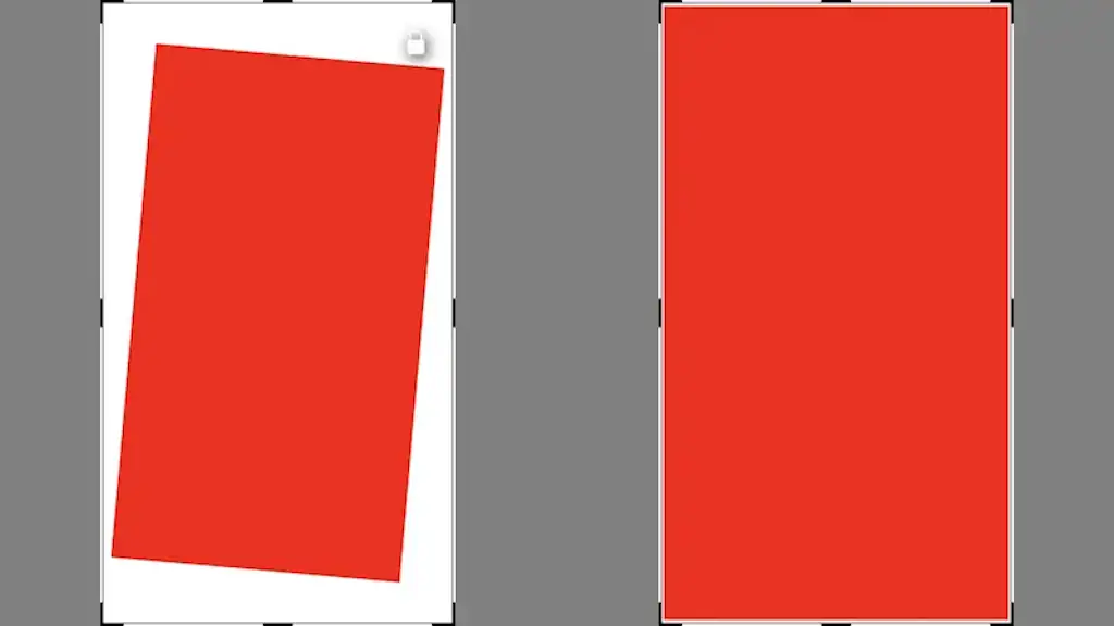 iPhoneで写真の傾きを修正する方法