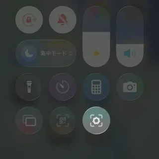 iPhone→コントロールセンター→コントロール→ビジュアルインテリジェンス