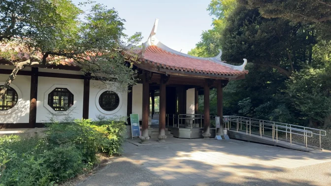 新宿御苑→旧御凉亭