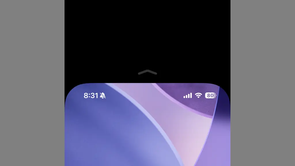iPhoneで指の届かない「画面の上部」を下げる方法