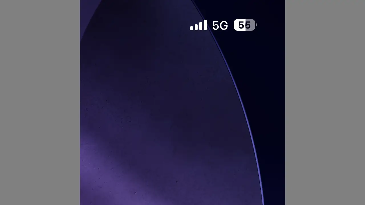 iPhoneのモバイル通信が「5G」か「4G」かを知るには？