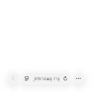 iPhoneアプリ→Safari→コンパクト→アドレスバー