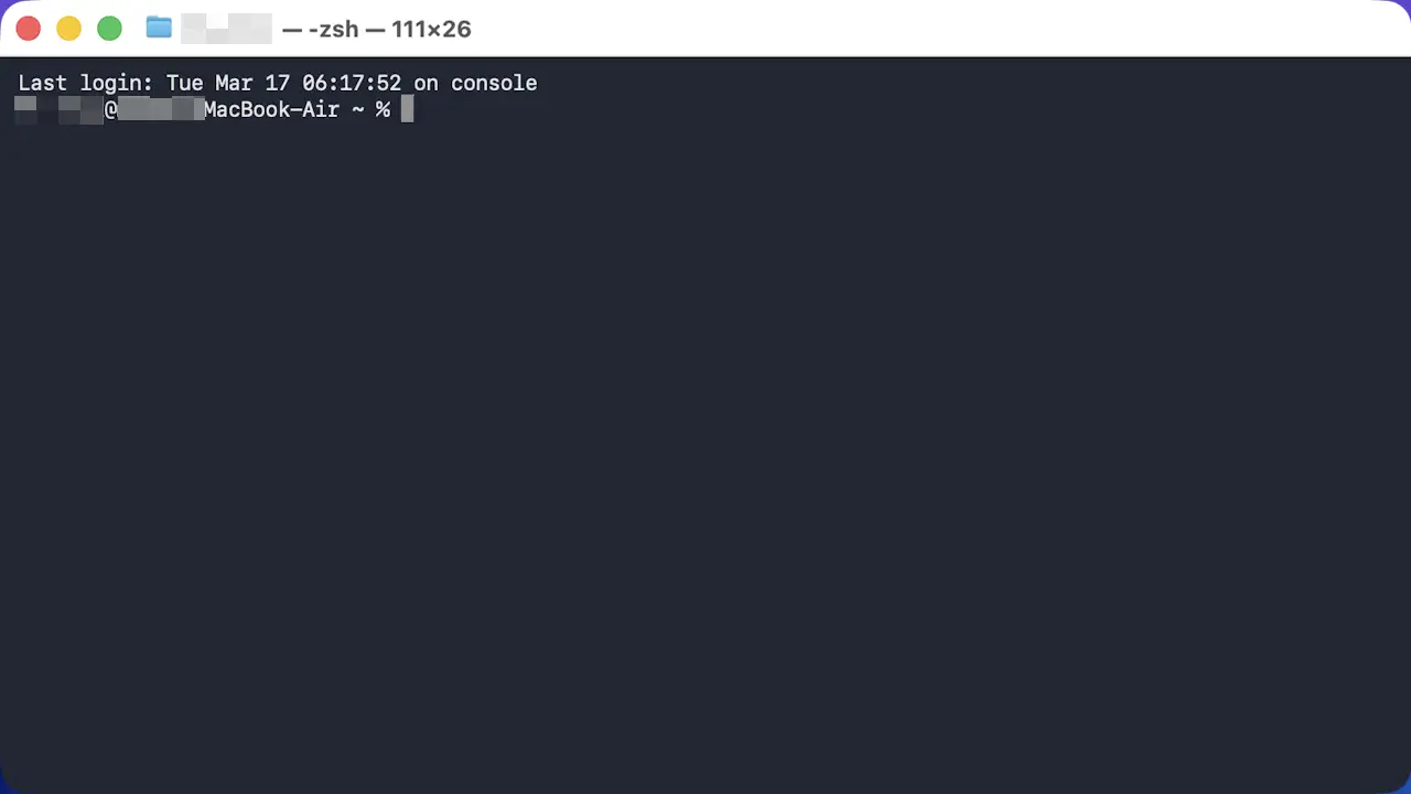 Macで「ターミナル」を使う方法