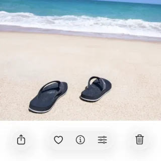 iPhoneアプリ→写真→表示