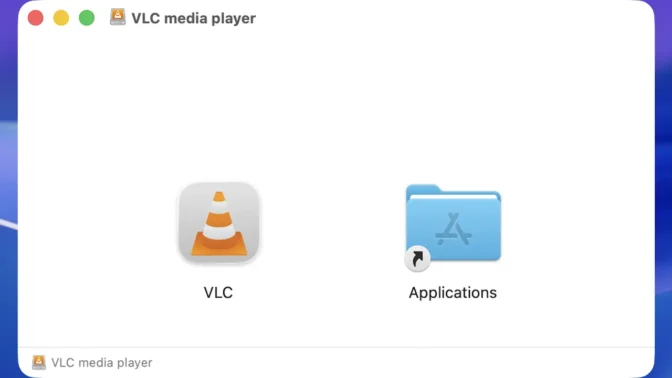 Mac→インストール→VLC Media Player