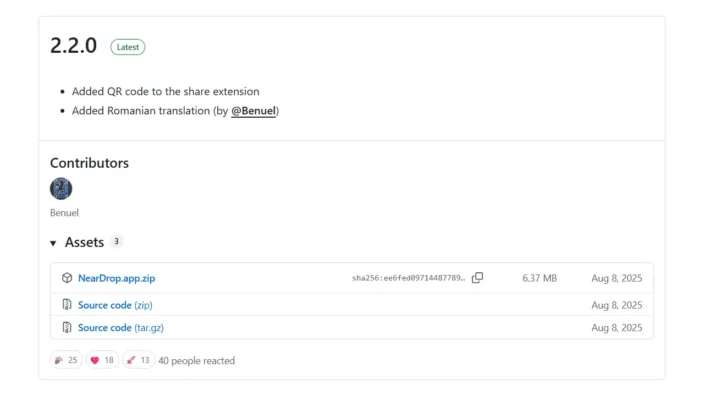 Web→NearDrop