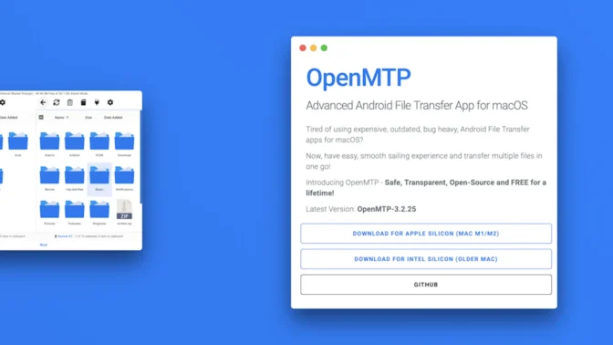 Web→OpenMTP