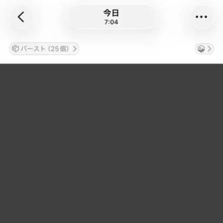 iPhoneアプリ→写真→バースト→表示