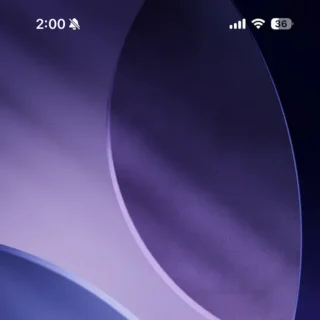 iPhone→ステータスバー
