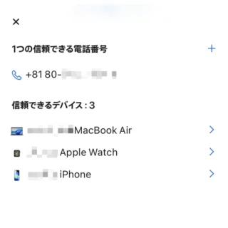 web→Apple Accountを管理→サインインとセキュリティ→アカウントセキュリティ