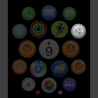 Apple Watch→すべてのアプリ→設定
