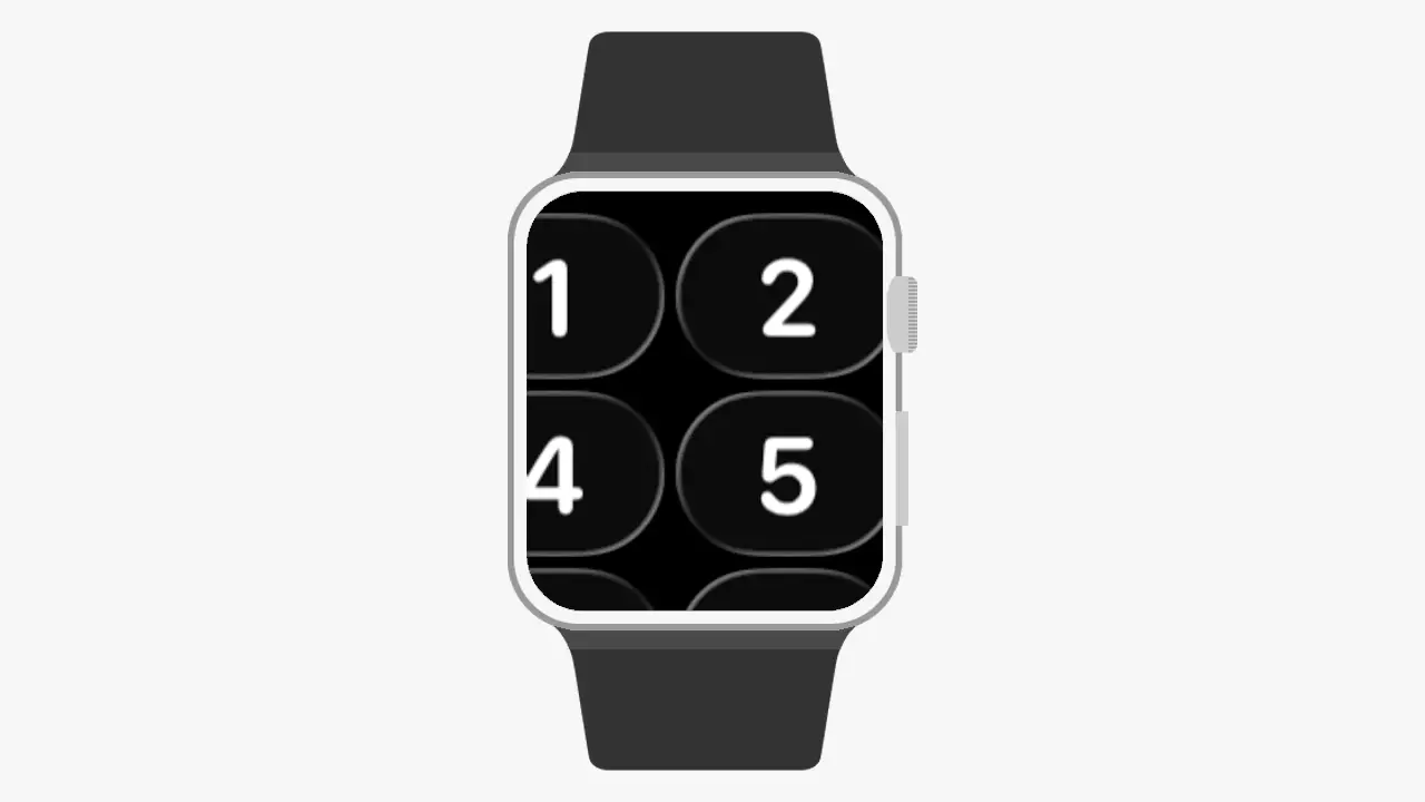 Apple Watchの拡大した画面を元に戻す方法