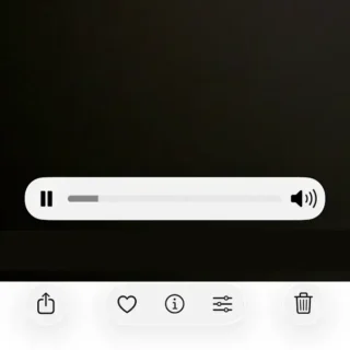 iPhoneアプリ→写真→モーションを自動再生：オン→音量：オン