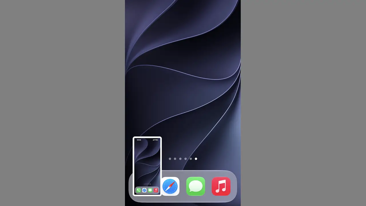 iPhoneでスクショ後にプレビュー／サムネイルを表示しない方法