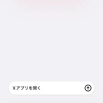 iPhoneアプリ→ショートカット→新規ショートカット→Xアプリを開く→説明