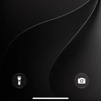 iPhone→ロック画面
