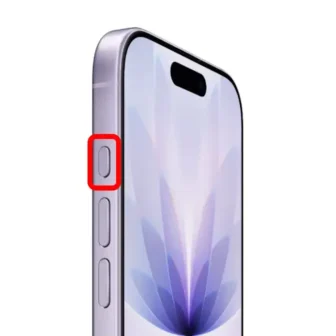 iPhone→アクションボタン