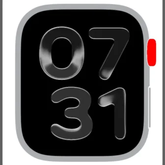 iPhone→Apple Watchミラーリング→Digital Crown
