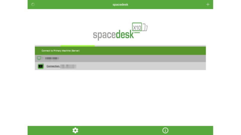 iPadアプリ→spacedesk
