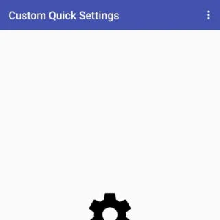 Androidアプリ→Custom Quick Settings